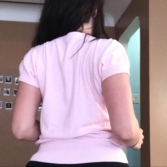H&M queen B**** trendy pink sweater vest vibes - Picture 5 of 5